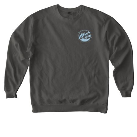 Watermark Students | Crewneck (Light Logo), a Pepper Comfort Colors Crewneck Sweatshirt