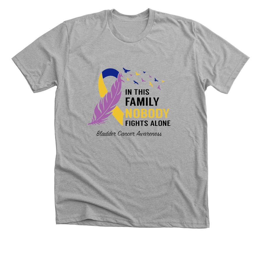 Dad, You are STRONG!!, a Athletic Heather Premium Unisex Tee
