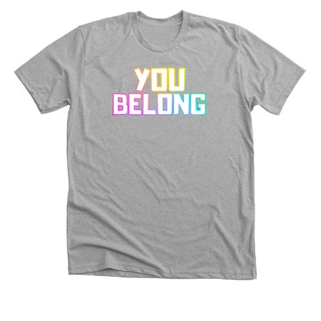 PWC/RU Pride Collection, a Athletic Heather Premium Unisex Tee