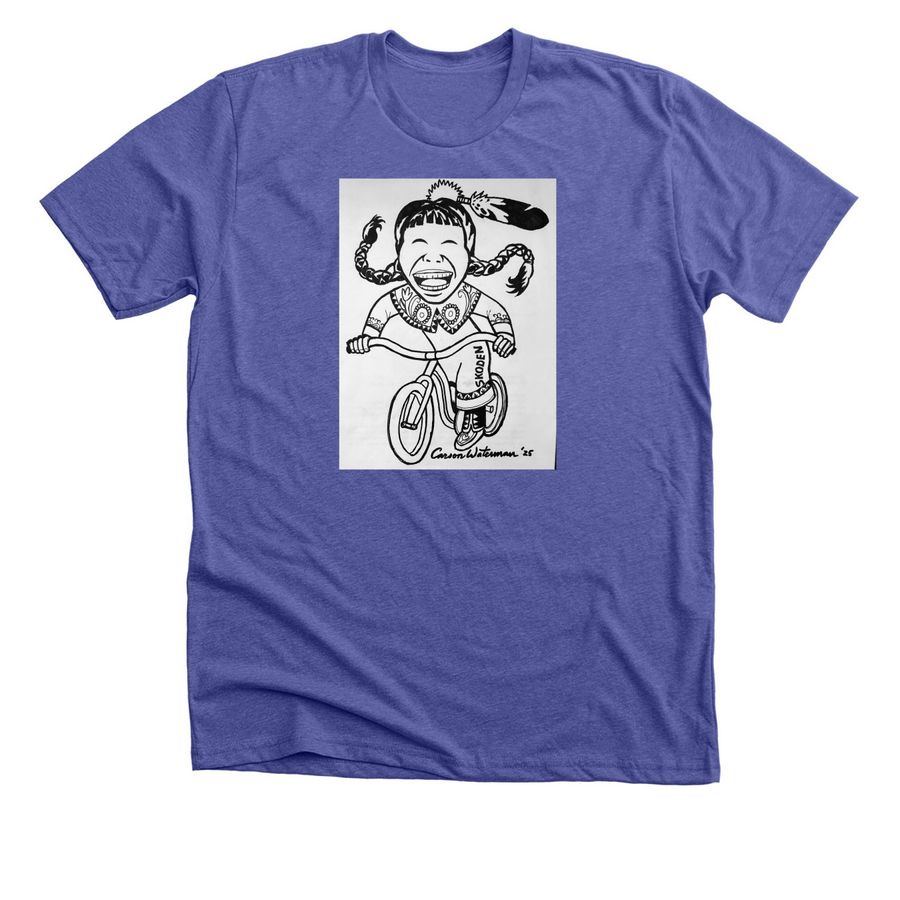 Team &nbsp;Skoden / Ride for Roswell, a Heather Lapis Premium Unisex Tee