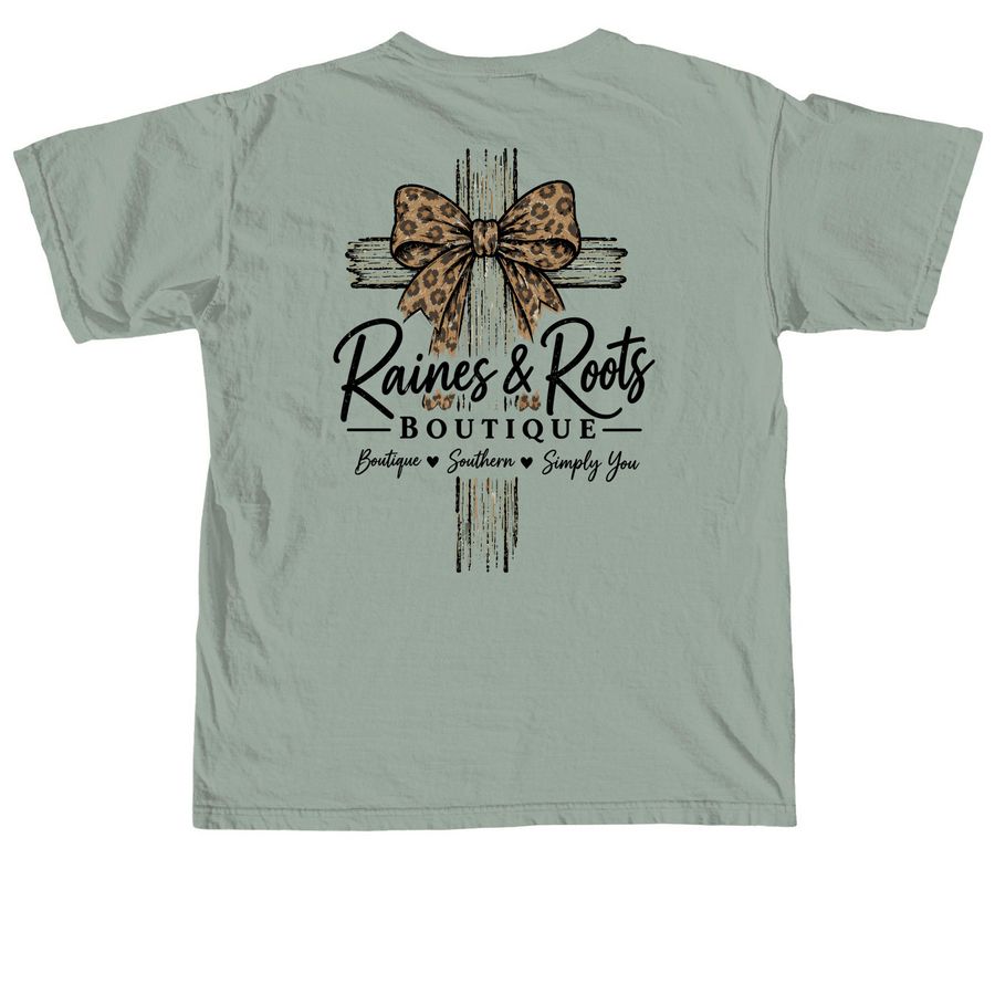 Raines and Roots Boutique, a Bay Comfort Colors Unisex Tee (back-view)