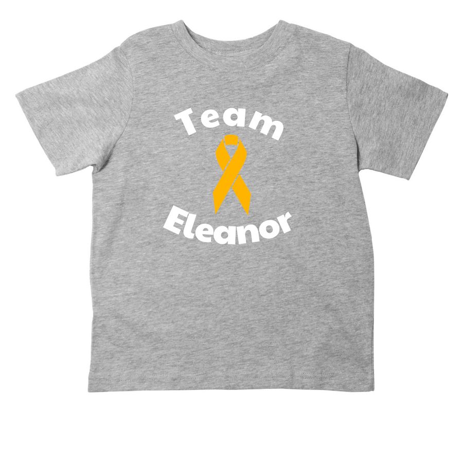 Team Eleanor - Toddler, a Heather Toddler Tee