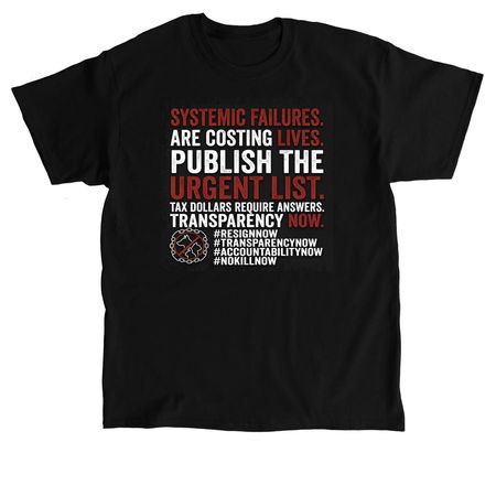 We are taking action.&nbsp;, a Black Classic Unisex Tee