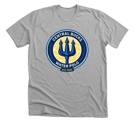 Emblem Branded Tops, a Athletic Heather Premium Unisex Tee