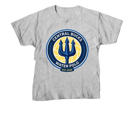 Emblem Branded Tops, a Sport Grey Youth Unisex Tee