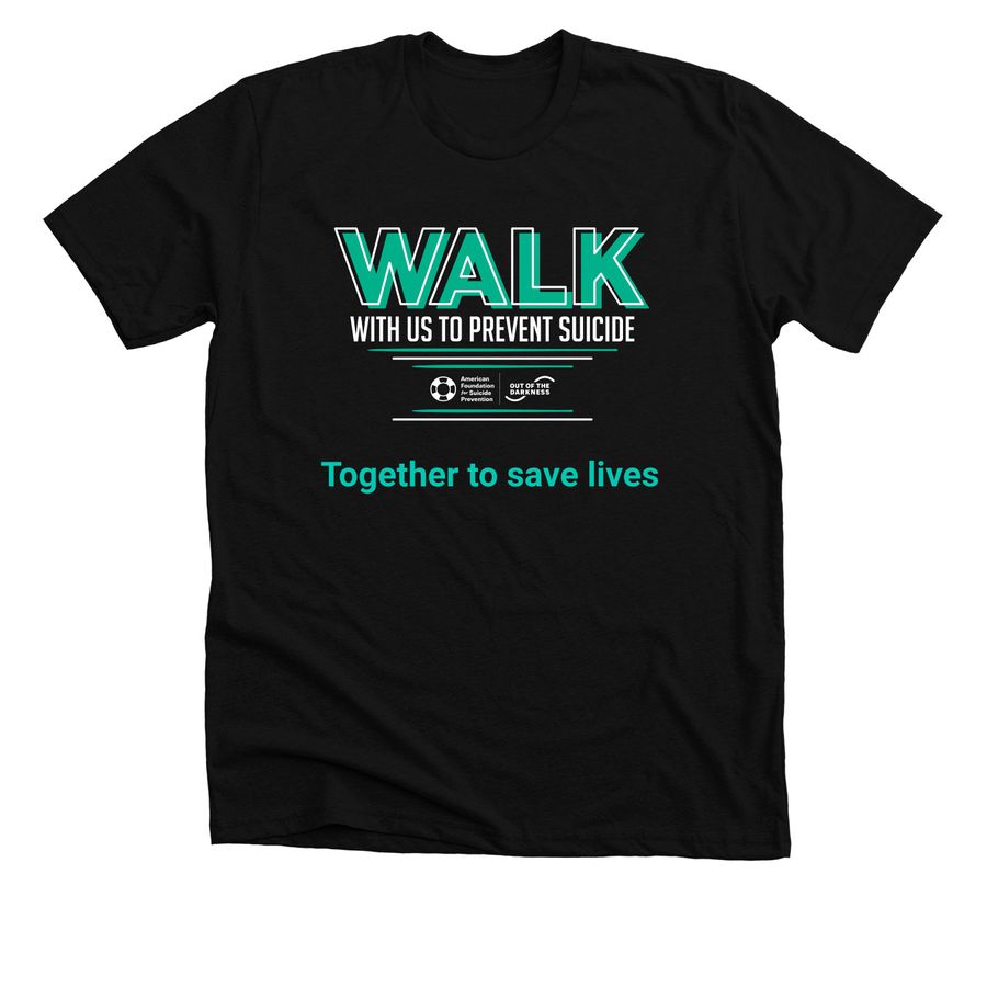 Walk fundraiser, a Solid Black Blend Premium Unisex Tee