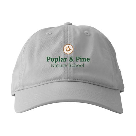 Poplar & Pine Hats - Light, a Dolphin Printed Eco Baseball Cap