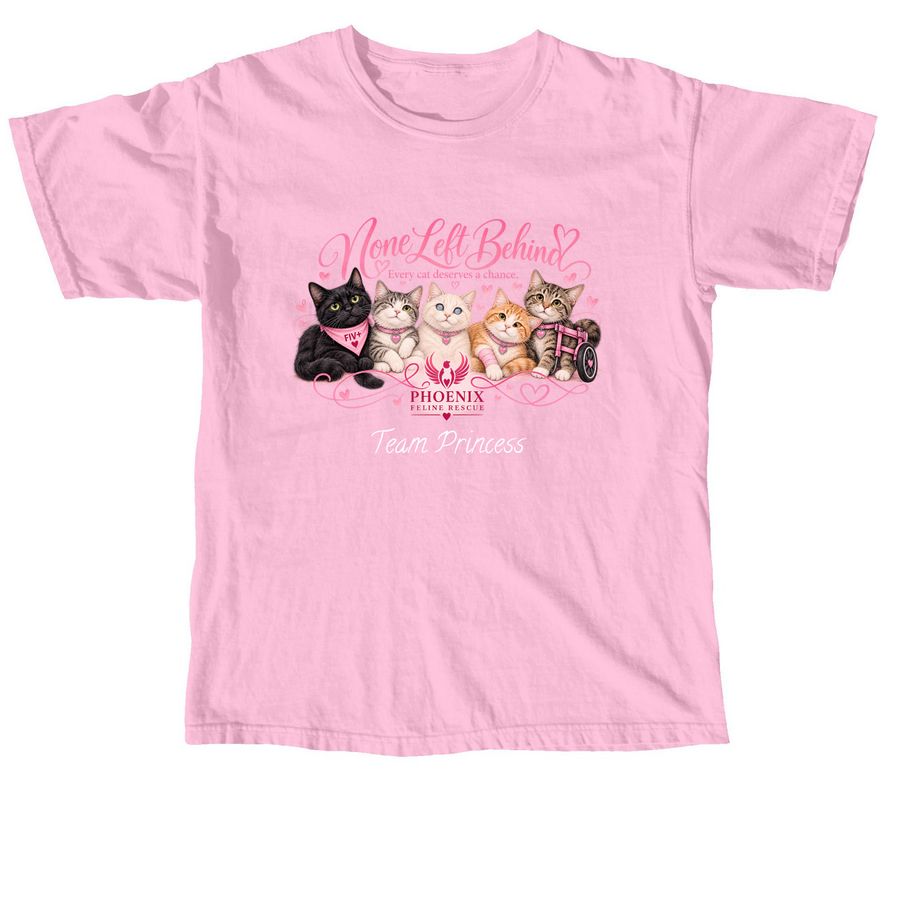 None Left Behind, a Blossom Comfort Colors Unisex Tee