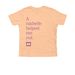 A Midwife helped me out (Youth), a Heather Peach Premium Youth Tee