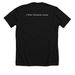 WAFP-F Mission & Vision Gear, a Solid Black Blend Premium Unisex Tee (back-view)
