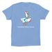 Certified silly goose, a Carolina Blue Premium Cotton Tee