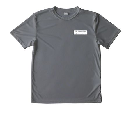 PRLT Performance T-Shirt, a Grey Concrete Youth Performance Tee