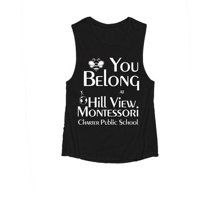 You Belong, a Black Women's Muscle Tank