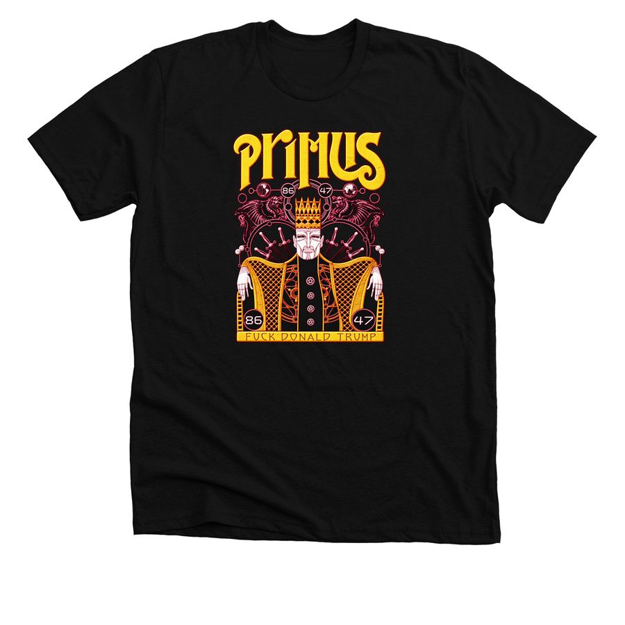 Not Primus A Tribute to Kings Parody Satire F, a Solid Black Blend Premium Unisex Tee