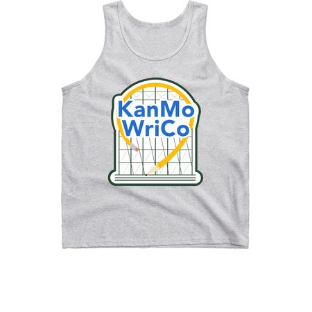 KanMoWriCo Big Logo, a Sport Grey Classic Unisex Tank Top