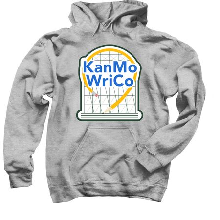KanMoWriCo Big Logo, a Sport Grey Pullover Hoodie