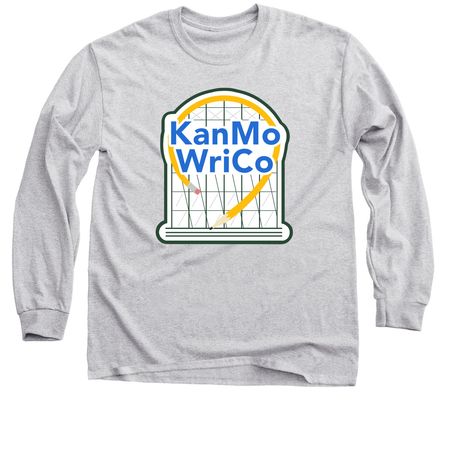 KanMoWriCo Big Logo, a Sport Grey Classic Long Sleeve Tee