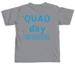 QUad DAy, a Granite Comfort Colors Unisex Tee (back-view)
