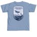 F-35 Carrier - Fly Navy Front, a Washed Denim Comfort Colors Unisex Tee (back-view)