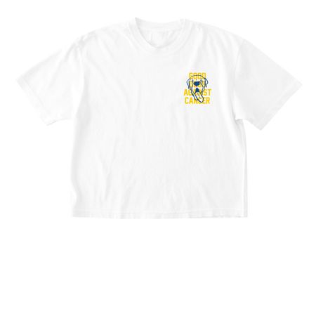 Good Dogs Against Cancer - LTD - MultiColor, a White Comfort Colors Boxy Tee