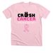 Help Lindsey Fight Breast Cancer, a Heather Pink Premium Unisex Tee