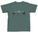 move mountains&nbsp;, a Blue Spruce Comfort Colors Unisex Tee (back-view)