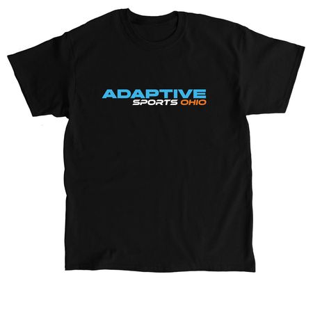 Adaptive Sports Ohio Tops, a Black Classic Unisex Tee