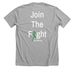 Team Rhys 2.0, a Athletic Heather Premium Unisex Tee (back-view)