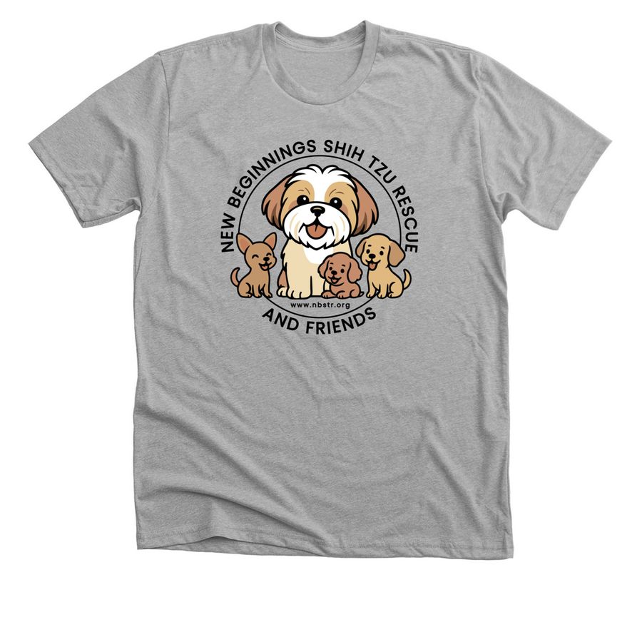 NBSTR Fundraiser, a Athletic Heather Premium Unisex Tee