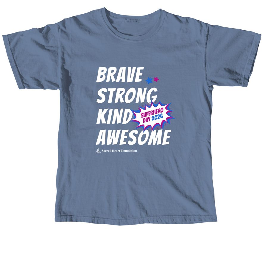 Superhero Day 2026, a Blue Jean Comfort Colors Unisex Tee