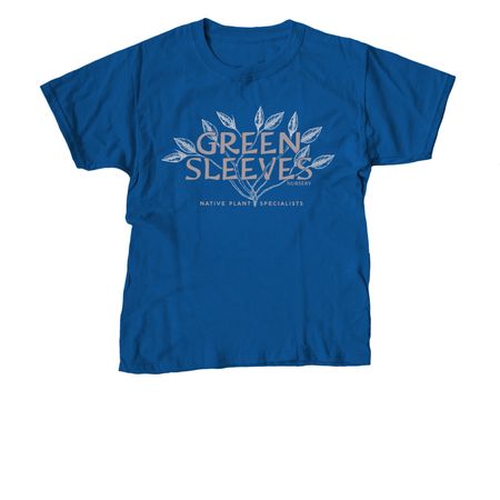 Greensleeves Silver Colorway, a Royal Blue Youth Unisex Tee