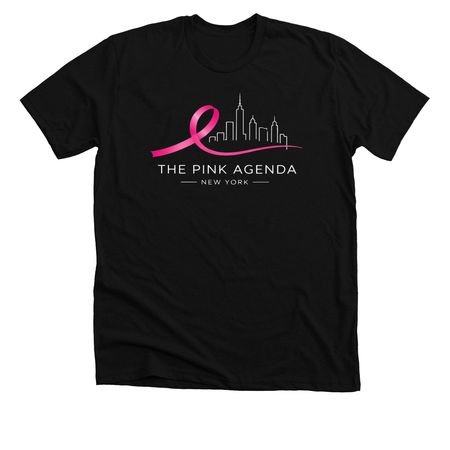 TPA NYC Skyline | Cotton Collection, a Solid Black Blend Premium Unisex Tee