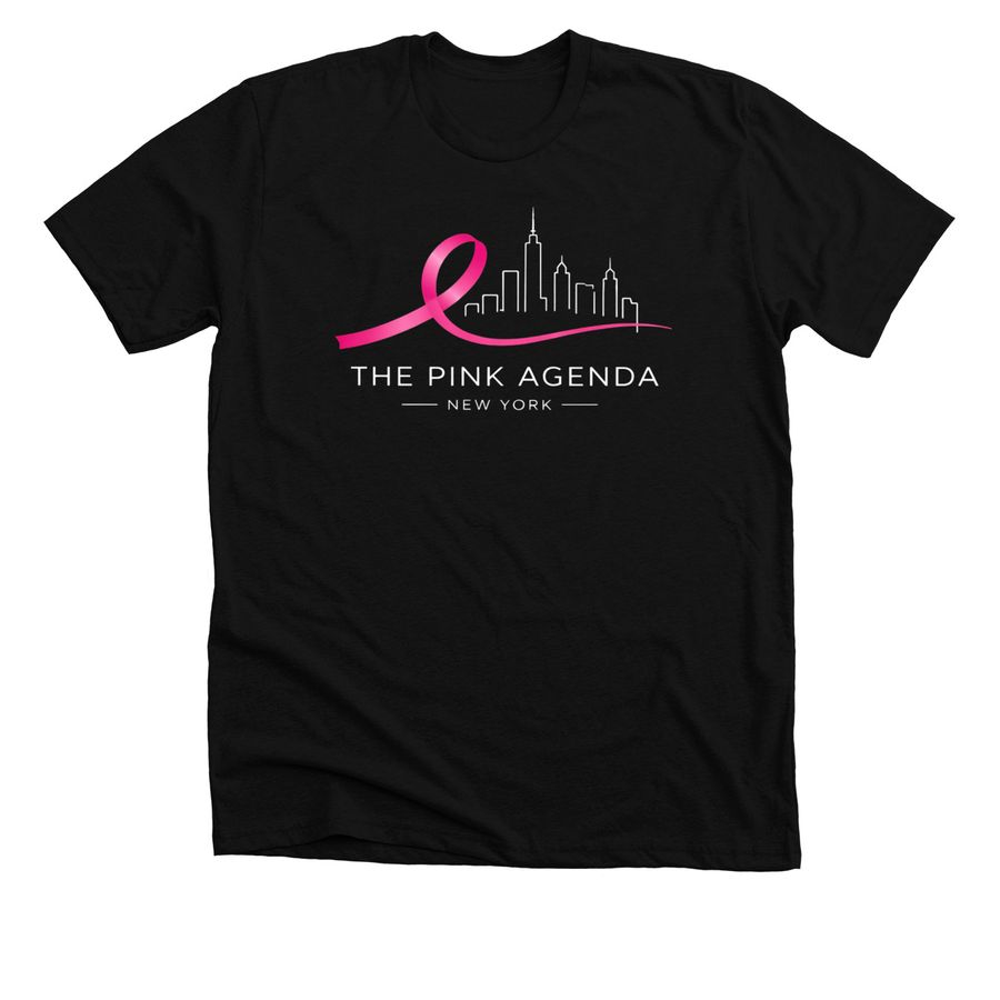 TPA NYC Skyline | Cotton Collection, a Solid Black Blend Premium Unisex Tee