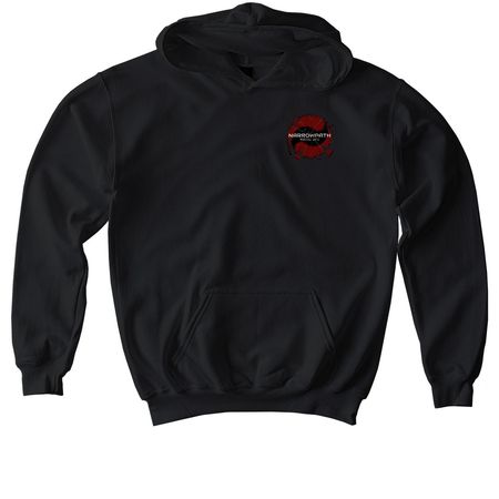 Narrowpath Martial Arts, a Black Softstyle Youth Pullover Hoodie