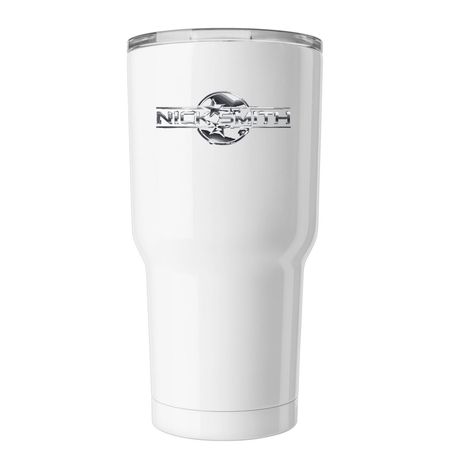 Travel Tumbler, a White Insulated Tumbler