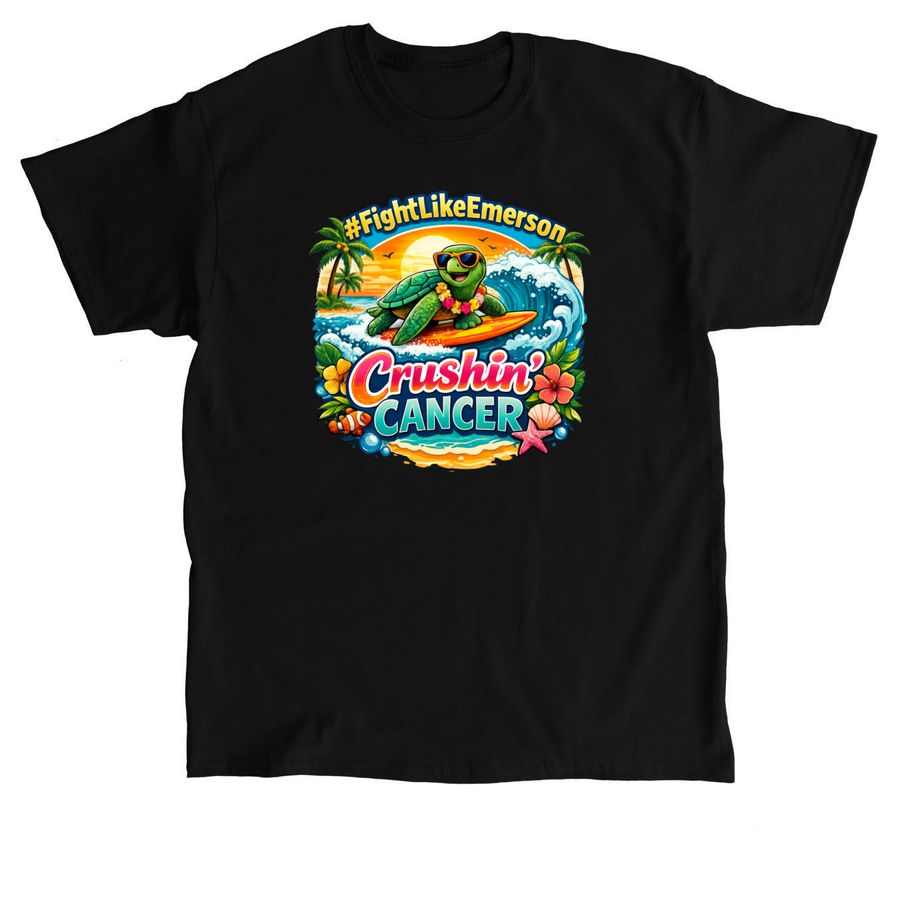 Emerson?s Summer design, a Black Classic Unisex Tee