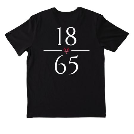 VUU X NIKE ? GAME DAY. EVERY DAY.&nbsp;, a Black Nike Dri-FIT Jersey Blend Performance Tee (back-view)