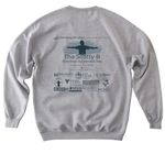Recovery Is, Scotty B 2026, a Sport Grey Softstyle Crewneck Sweatshirt (back-view)