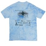 Recovery Is, Scotty B 2026, a Fiji Blue Comfort Colors Colorblast Tee (back-view)