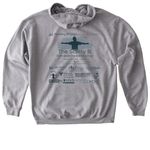 Recovery Is, Scotty B 2026, a Sport Grey Gildan Softstyle Pullover Hoodie (back-view)