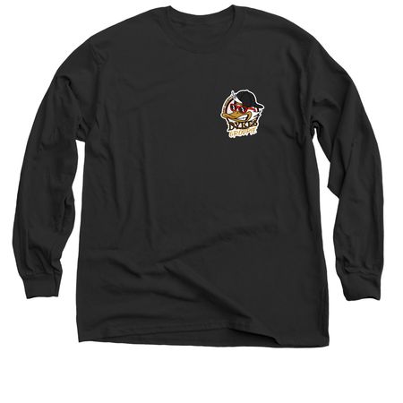 Mighty Dykes Groupies, a Black Classic Long Sleeve Tee