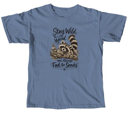 Stay Weird for Wildlife, a Blue Jean Comfort Colors Unisex Tee