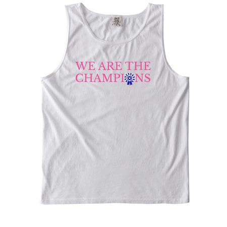 Champions Tee *, a White Comfort Colors Tank Top