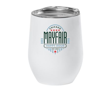 MHH Wine, a White Insulated Wine Cup