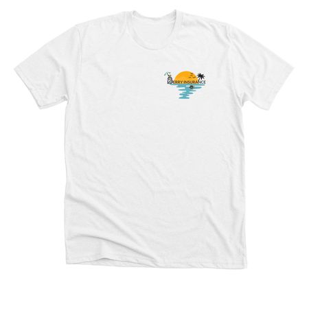 Berry Beachers, a Solid White Blend Premium Unisex Tee