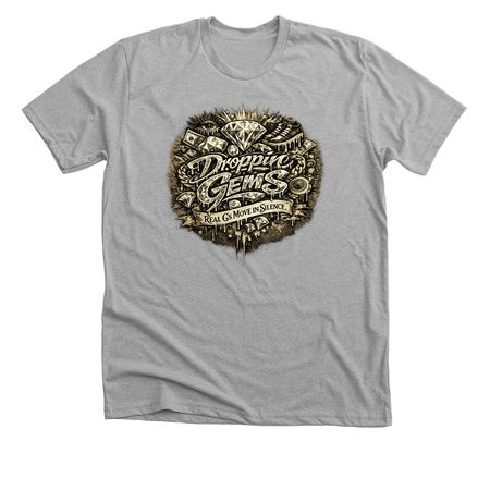 Gem Debut, a Athletic Heather Premium Unisex Tee