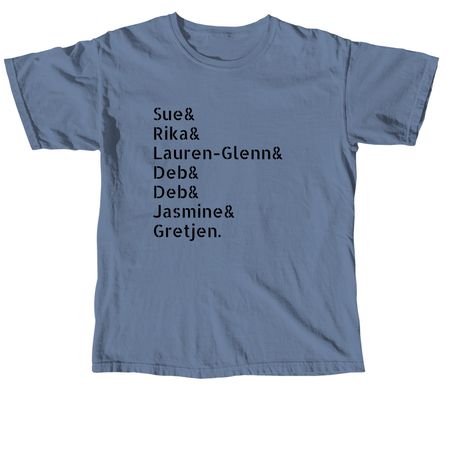 ACM Women, a Blue Jean Comfort Colors Unisex Tee