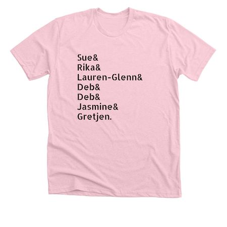 ACM Women, a Heather Pink Premium Unisex Tee