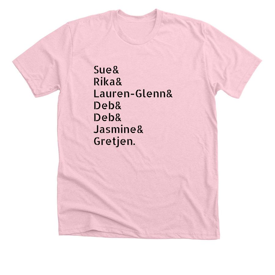 ACM Women, a Heather Pink Premium Unisex Tee