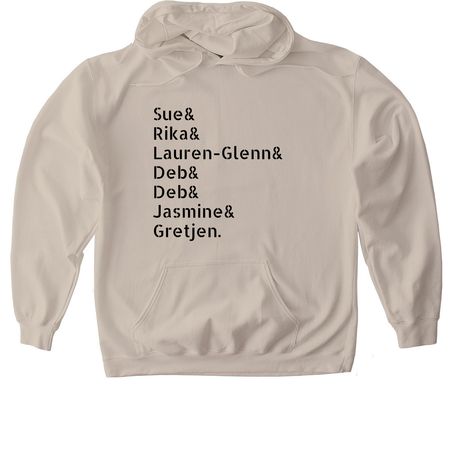 ACM Women, a Sand Gildan Softstyle Pullover Hoodie